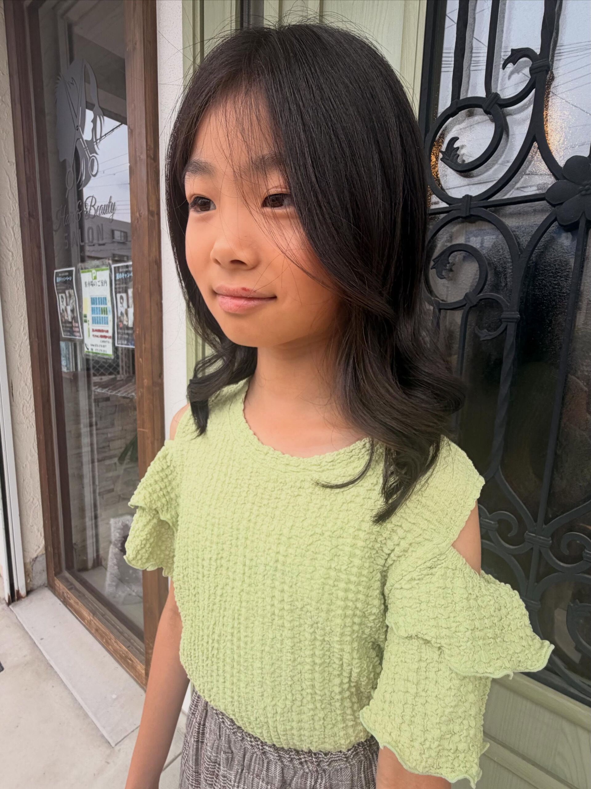 可愛い小学生ちゃんがご来店😊✨