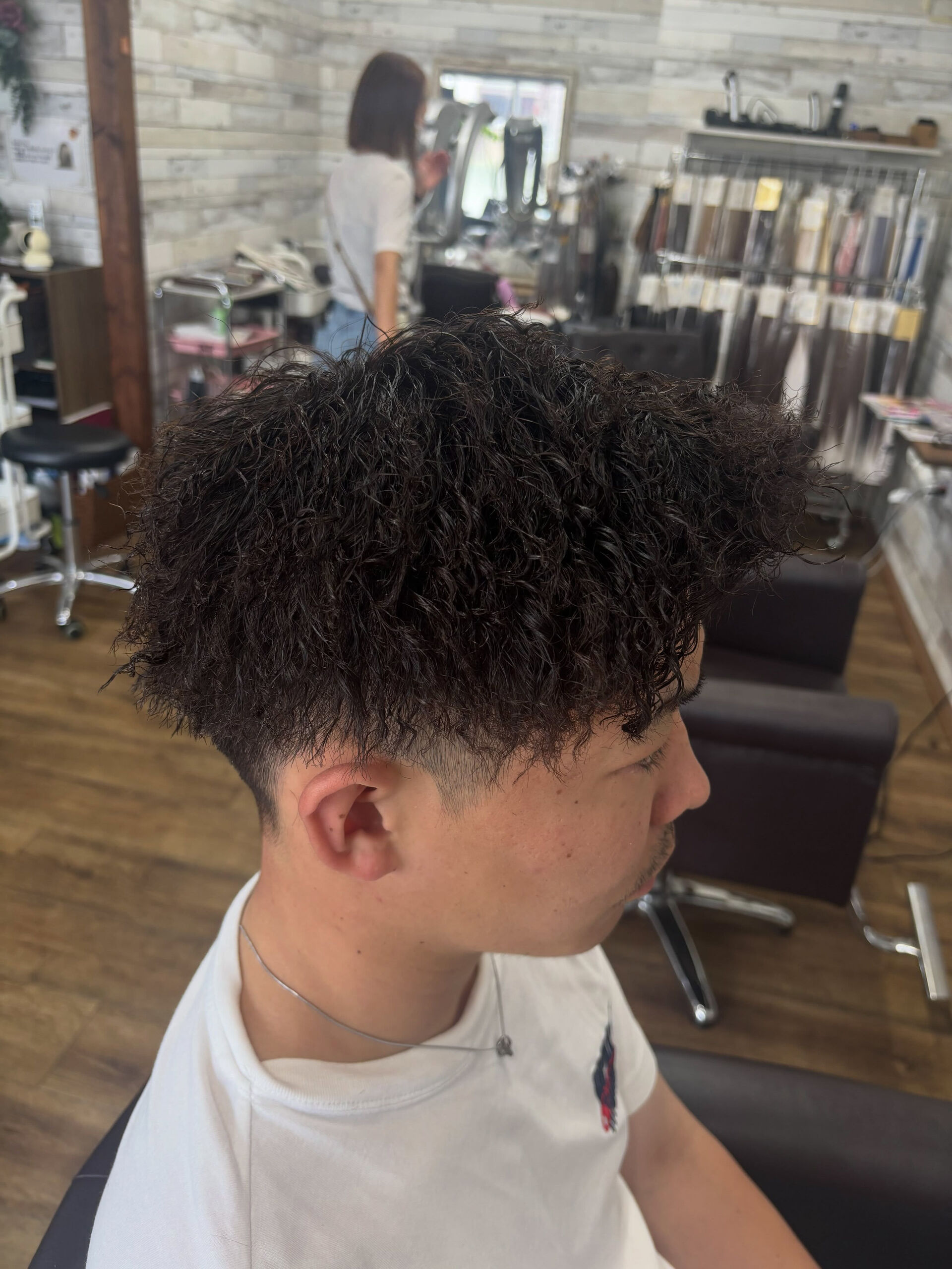 メンズパーマです🧑‍🦱