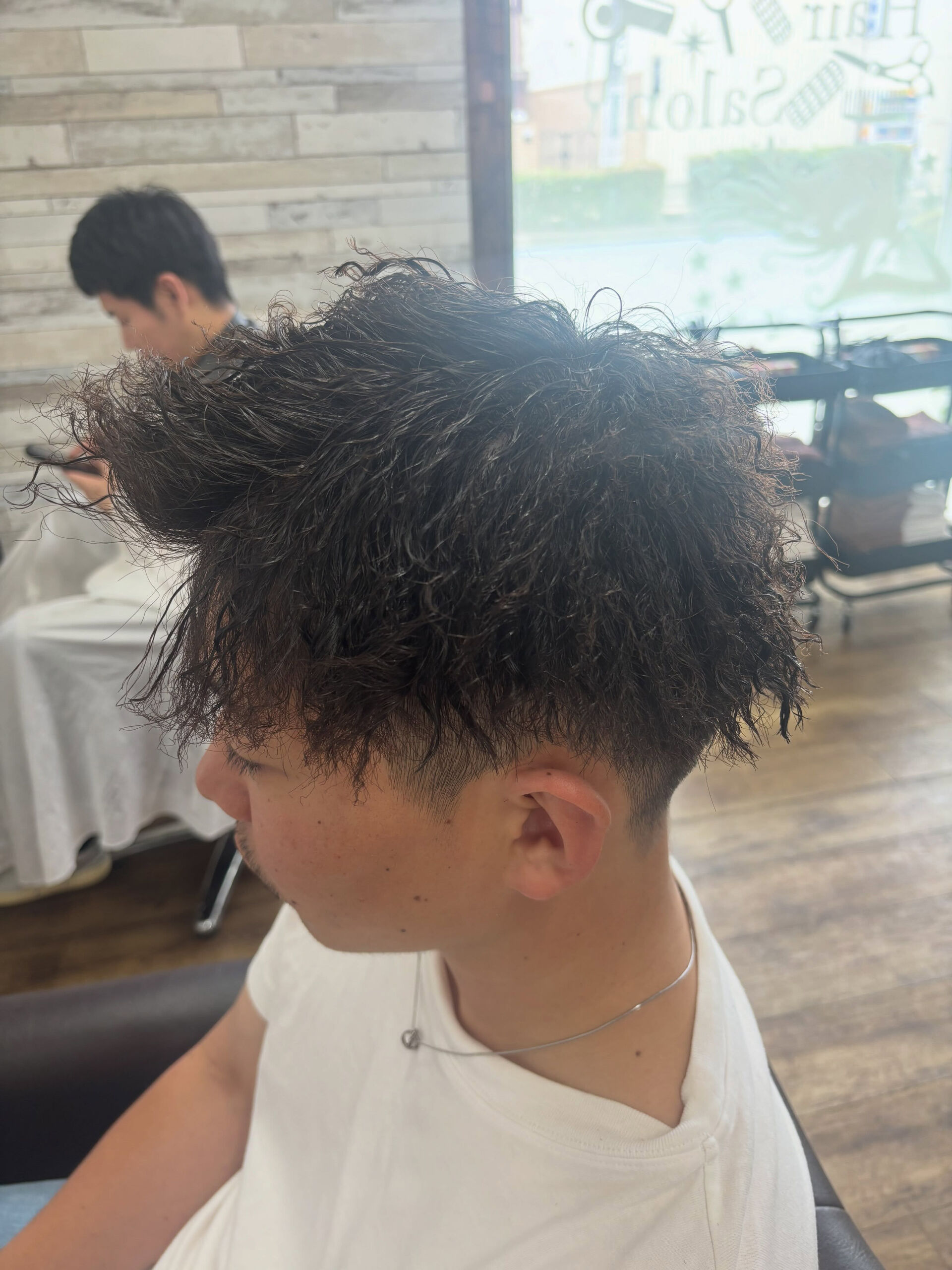 メンズパーマです🧑‍🦱
