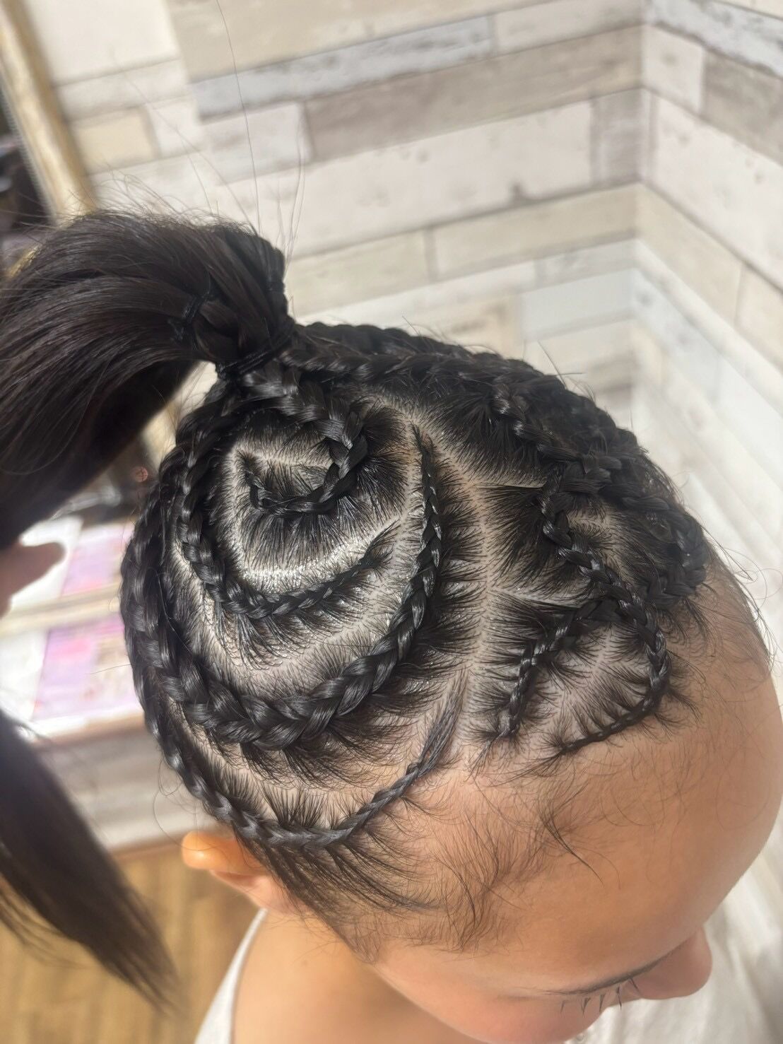 祭りヘアー