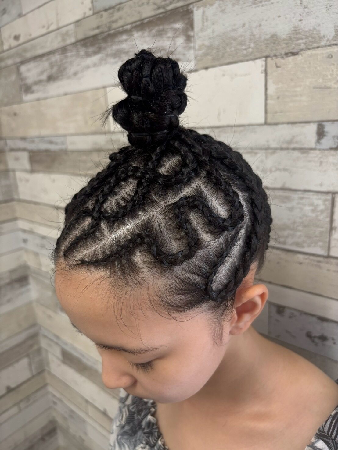 祭りヘアー