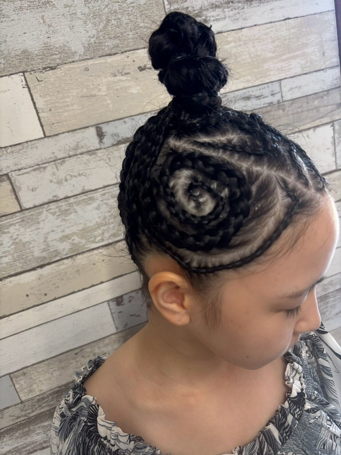 祭りヘアー